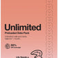 Three Unlimited Data Pack Including Unlimited Calls & Texts Valid For 1 Month